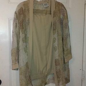 R&M Richards 3 piece pant set